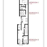 F3 3, Private Two Single Beds Shared Bathroom Msida